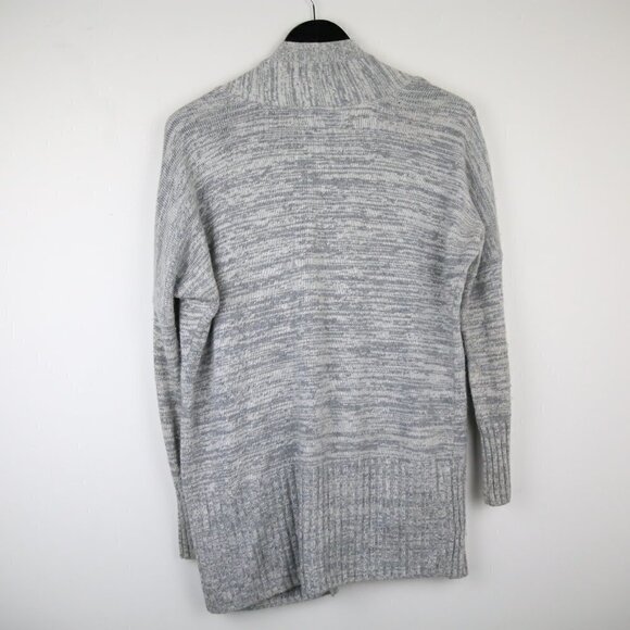 Aritzia Talula Lenox Cashmere Blend Marled Grey Cardigan Size Small - Picture 6 of 7